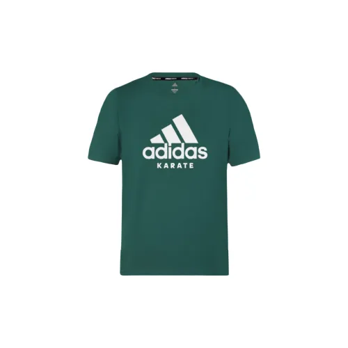 Adidas Зеленая Унисекс Футболка