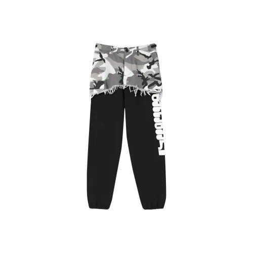 Vetements Вязаные Спортивные Штаны Мужские Черные