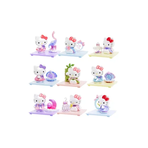 MOETCH Hello Kitty Перламутровый Dream Collection Слепые коробки Один Mystery Коробка Целая коробка 8 шт
