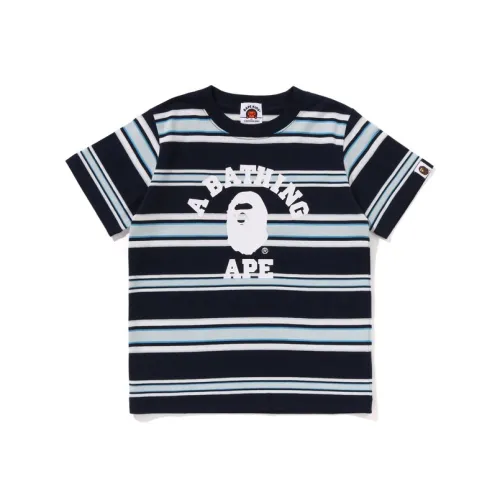 A BATHING APE T Рубашка SS25 Дети 3-7 лет