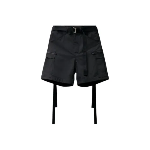 Sacai Черные Женские Шорты Карго