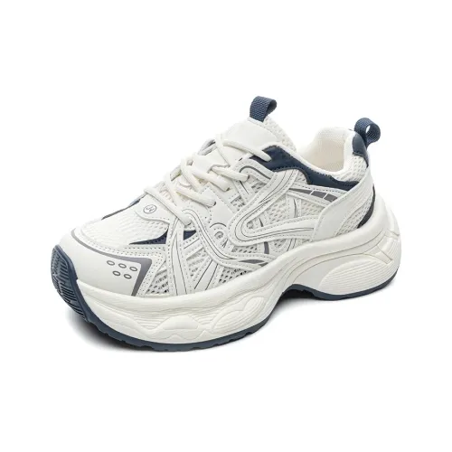 VAEL Износостойкие Дышащие Низкие Кеды Женские Белые Синие