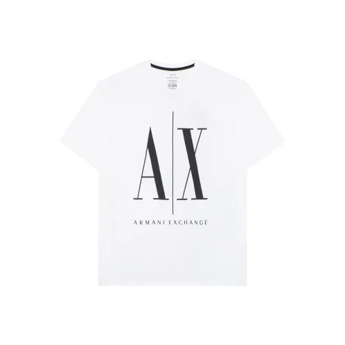 ARMANI EXCHANGE Белая Мужская Футболка