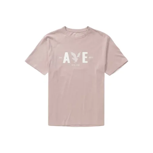 AMERICAN EAGLE Розовые Мужские T-рубашки
