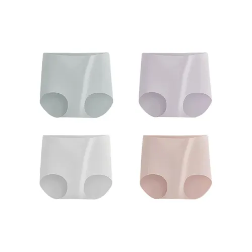 Sanli Jasper+Gray+Purple Gray+Light Pink 4 Pack Женские трусики-бикини