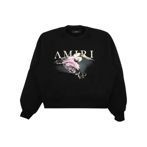 AMIRI Мужские черные свитшоты
