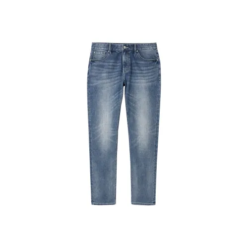 JACK JONES E40 Light Denim Blue Men's Jeans JACK JONES E40 Светлый Деним Синий Мужские Джинсы