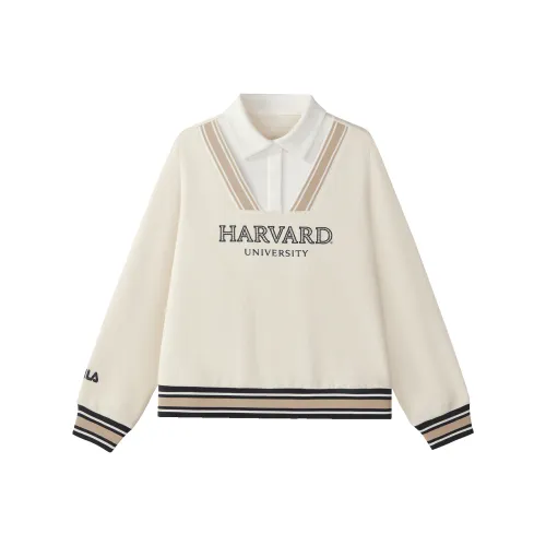 FILA KIDS Свитшот Винтажный Белый Подростки