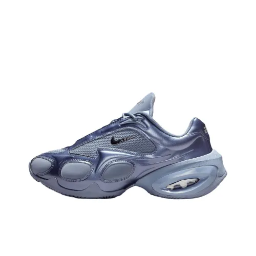 Nike Air Max Muse Abrasion Resistant Низкие Беговые кроссовки Унисекс Синие