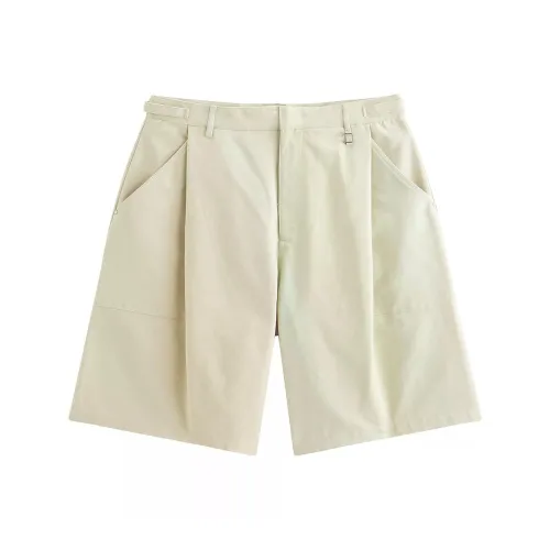 PEACEBIRD Серый Бежевый Мужские Повседневные Шорты