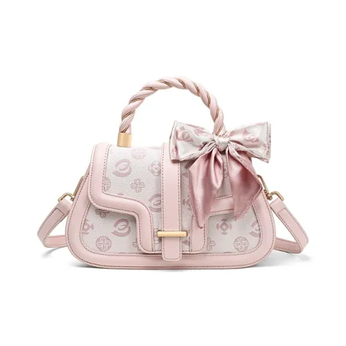 Crtnzo Kroez Сумка из синтетической кожи сумка через плечо сумка на плечо стандартная женская розовая