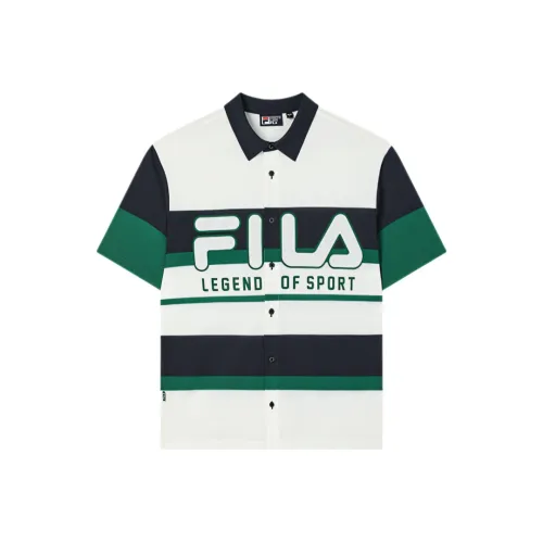 FILA ORIGINALE Рубашка Мужская Облачный Белый