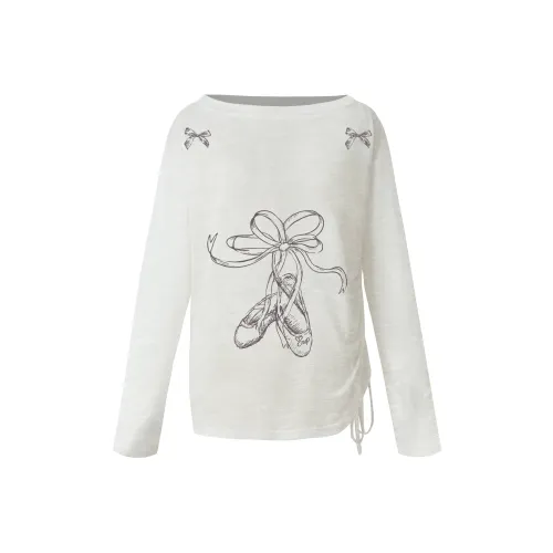 ELEVEN SLEEP Белая Женская Футболка