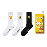 Белый Homer + Белый Bart + Черная Maggie