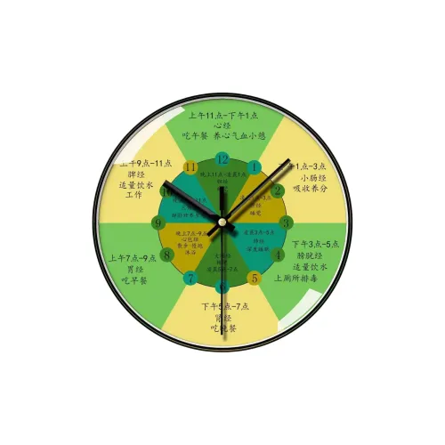 HENGQI Механизм с плавным ходом секундной стрелки Стена Часы Унисекс