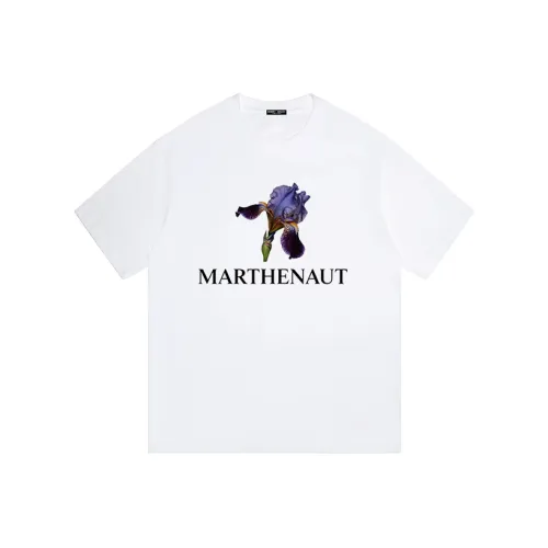 MARTHENAUT Белая Унисекс Футболка