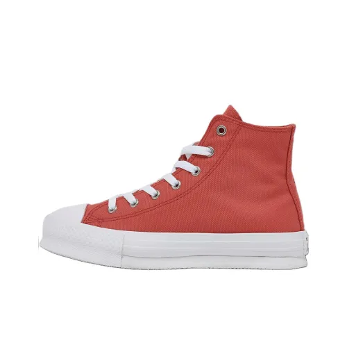 Converse Chuck Taylor All Star Износостойкие Высокие Кеды для Детей Розовые Подростковые