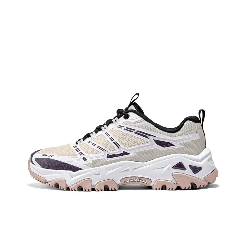 Skechers OUTDOOR WOMENS Устойчивая к истиранию Низкая Обувь для улицы Женская Экрю