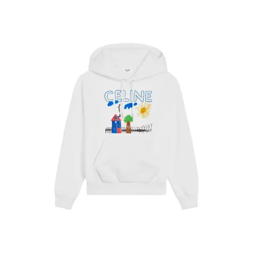 Celine Белые Женские Толстовки