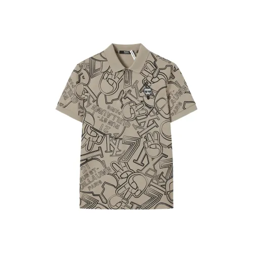 Karl Lagerfeld SS25 Поло Мужское Хаки