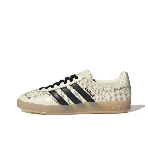 Adidas Originals GAZELLE INDOOR Устойчивые к истиранию Низкие Кроссовки для скейтбординга Унисекс Белые