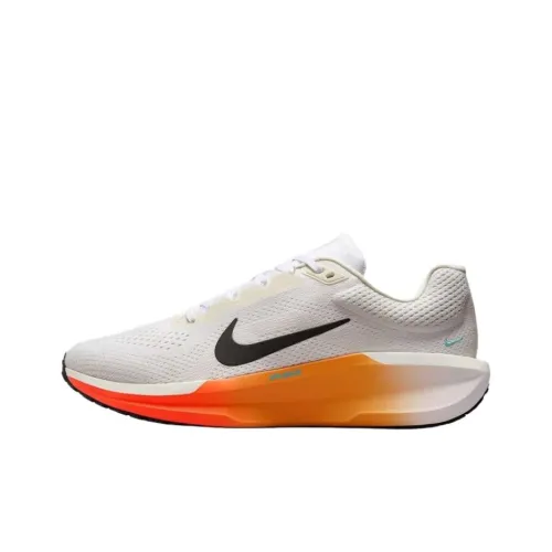 Nike Air Winflo 11 Устойчивый к истиранию Низкий Топ Повседневные Беговые кроссовки Мужские Бежевые