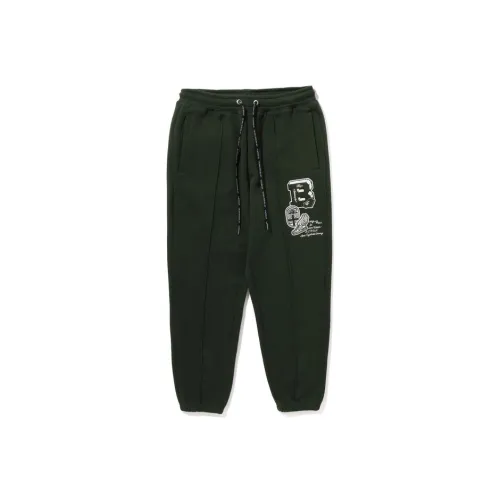 A BATHING APE Вязаные тренировочные брюки для мужчин