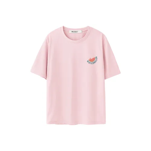 MIZIQI Короткие Рубашки с Короткими Рукавами Женские