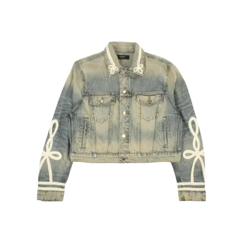 AMIRI Denim Jacket Women's Blue