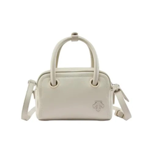 DESCENTE Pro Искусственная кожа Сумка Стандартная Женская Айвори