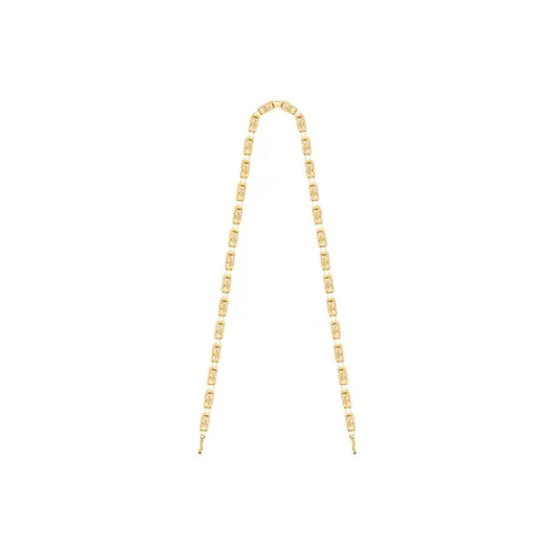 Givenchy G Cube Латунь Плечевой ремень Сумка Ремень Женский Золотой