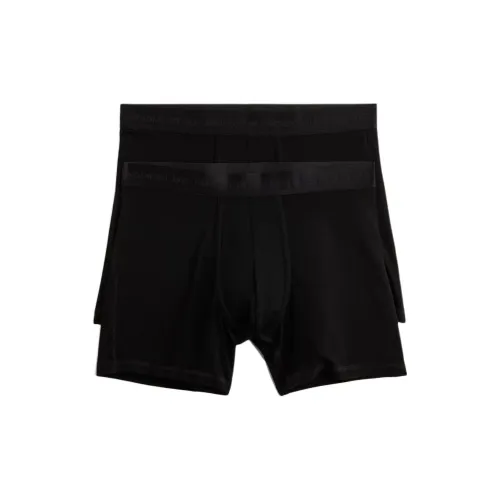 H&M 2 упаковки черные мужские боксер-шорты