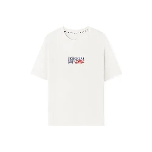 Skechers Sports Alliance Series Зефир Белый 0074 Мужская T-Рубашка