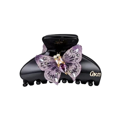 Cercoo Металлические заколки для волос из волокна женские