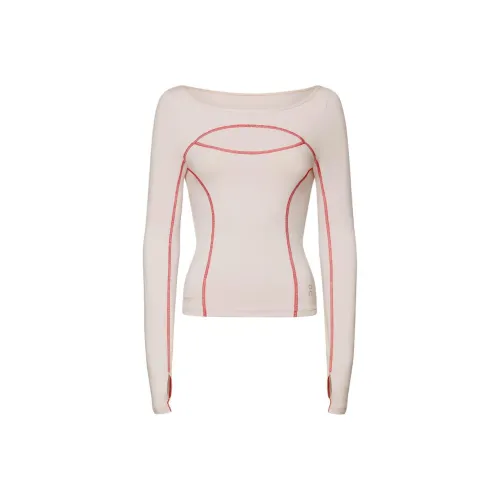 On Lily Розовые Женские T-рубашки