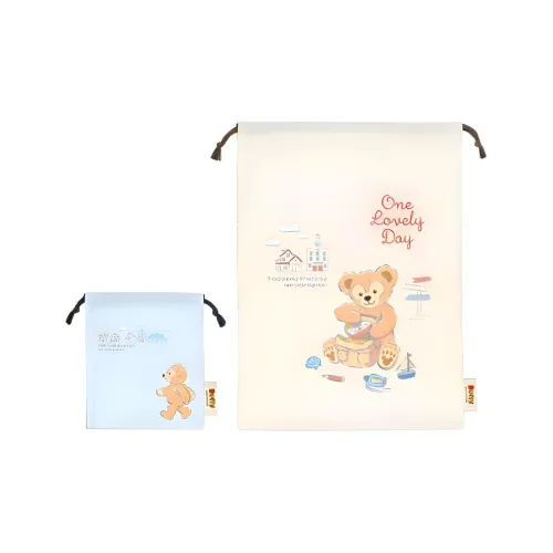 Disney Tokyo Disney Travel Сумка для хранения Унисекс Синий Бежевый