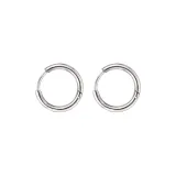 [Простота и Элегантность] Серьги-кольца из титановой стали 14 мм медицинского качества