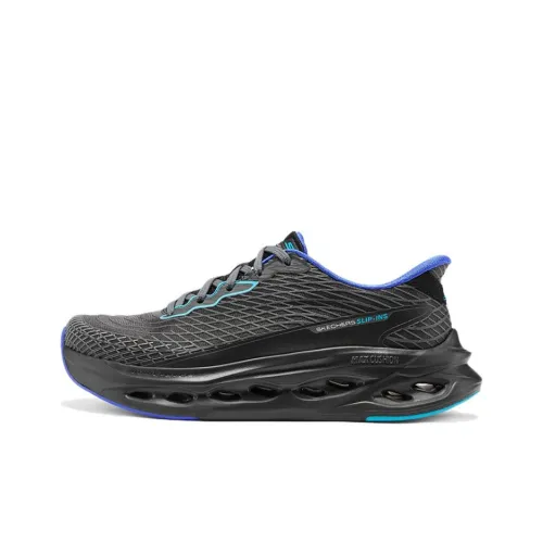 Skechers MEN'S GO Беговые кроссовки Низкий топ Черный мужской