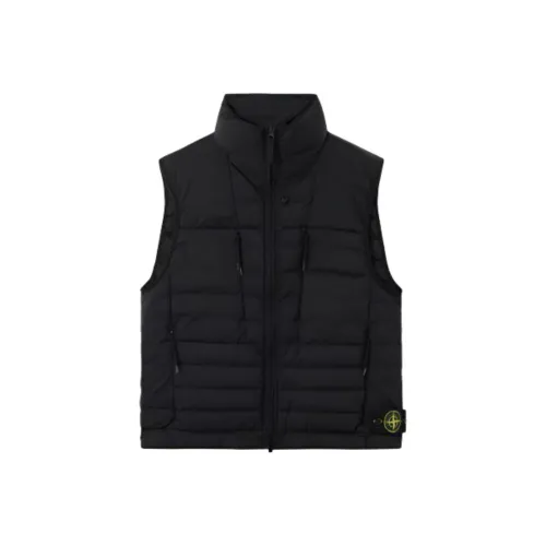 Stone Island Черные Мужские Жилеты