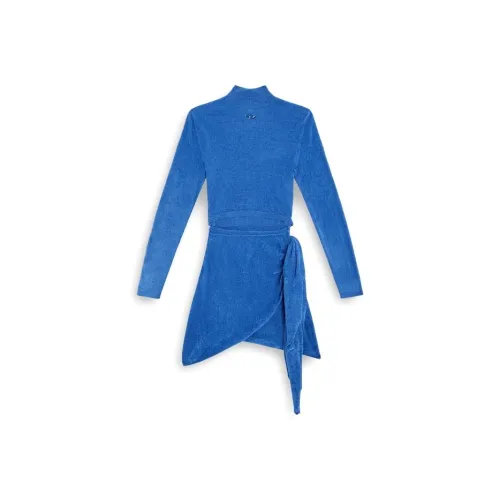 DIESEL Длинное платье с длинными рукавами женское