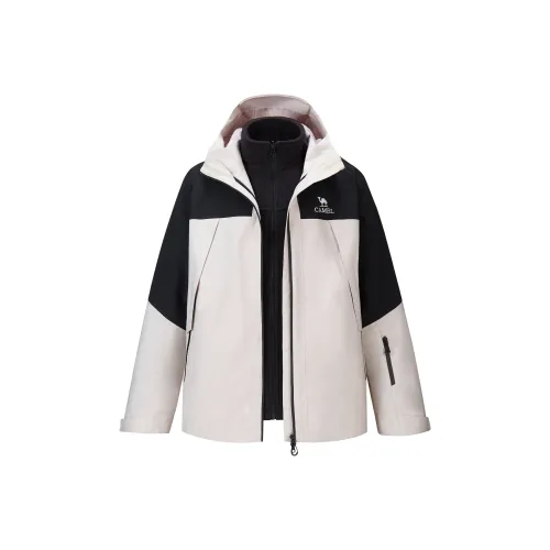 CAMEL Водонепроницаемый Устойчивый к масляным пятнам Ветрозащитный Устойчивый к истиранию Polar Fleece подкладка 3 в 1 Ветровка Мужская