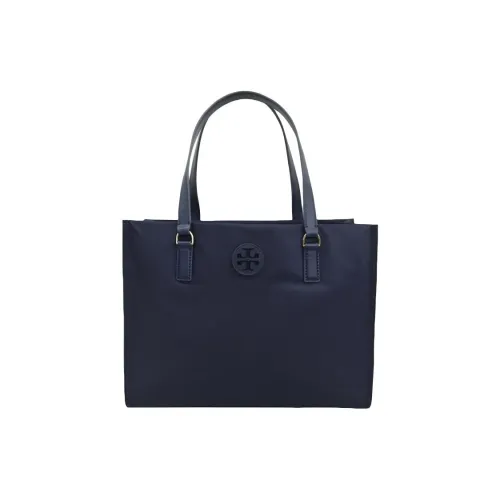 TORY BURCH Ella Нейлон Тоут Сумка Сумка для покупок Сумка Маленькая Унисекс Морской Синий