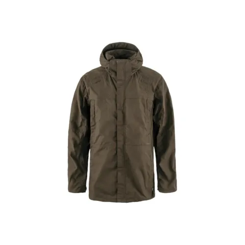 Fjallraven Куртки и Пальто Мужской Темно-оливковый