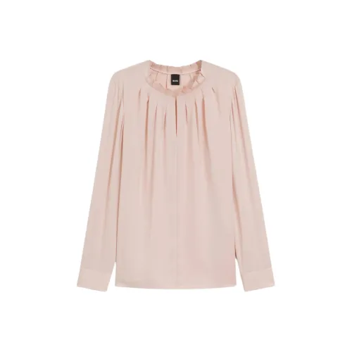 Hugo Boss Светло-розовые Женские Рубашки