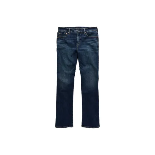 AMERICAN EAGLE Джинсовый синий Мужские Джинсы