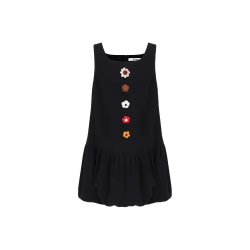 PAZZO Черные Женские Платья без рукавов