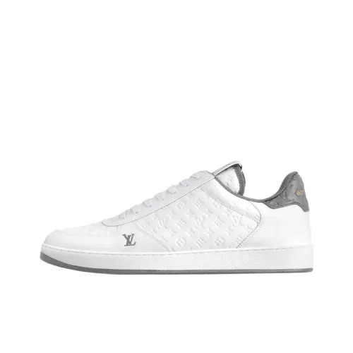 LOUIS VUITTON Rivoli Low Топ Скейтборд Кроссовки Мужские Белые