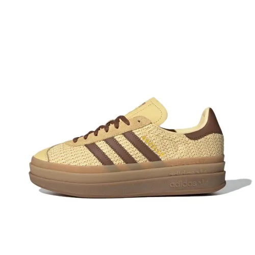 Adidas Originals GAZELLE BOLD Скейтборд Кроссовки Низкие Желтые Женские