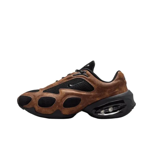 Nike Air Max Muse Беговые кроссовки Низкий топ Коричневый/Черный Унисекс