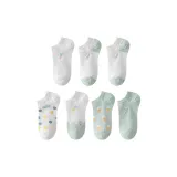 7 шт, Зеленый мороженое конический + Множественные мороженое конический + Градиентный + Мороженое *2 + Точка + Белый